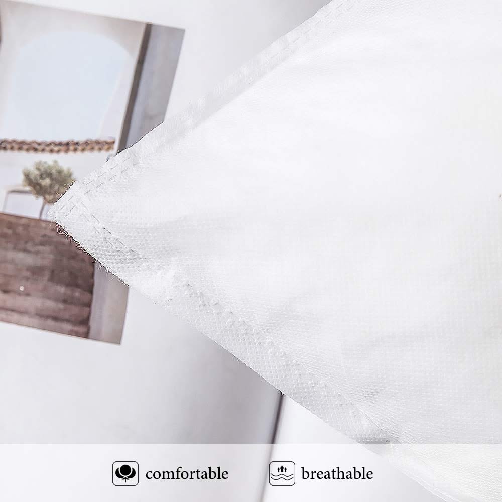 MIULEE Pillow Inserts Soft Square Throw Pillow Form Inserts 1 Pack