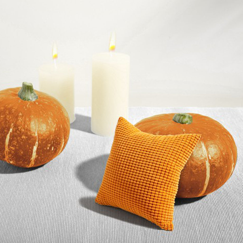 【Pumpkin】MIULEE Corduroy Solid Pillow Covers💥💥💥Thanksgiving Promotion 50% OFF.